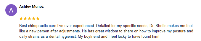 Chiropractic Austin TX Ashley Testimonial Chiropractic Austin TX Ashley Testimonial